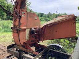 Normet Model CH231 Chipper Mounted on A Mack R-600 Truck