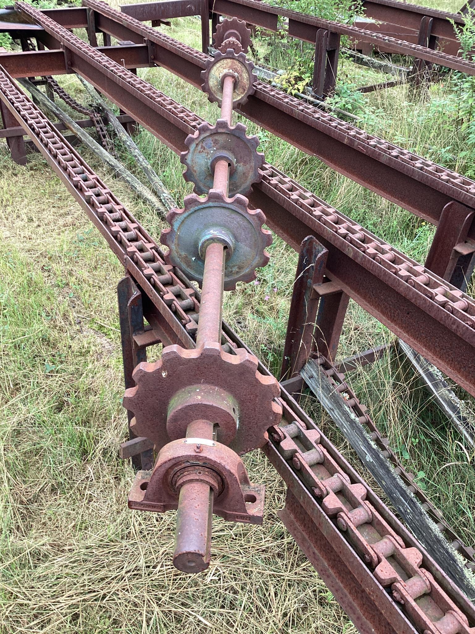 3 Strand Transfer Deck 5' Wide x 23' Long x 40" High