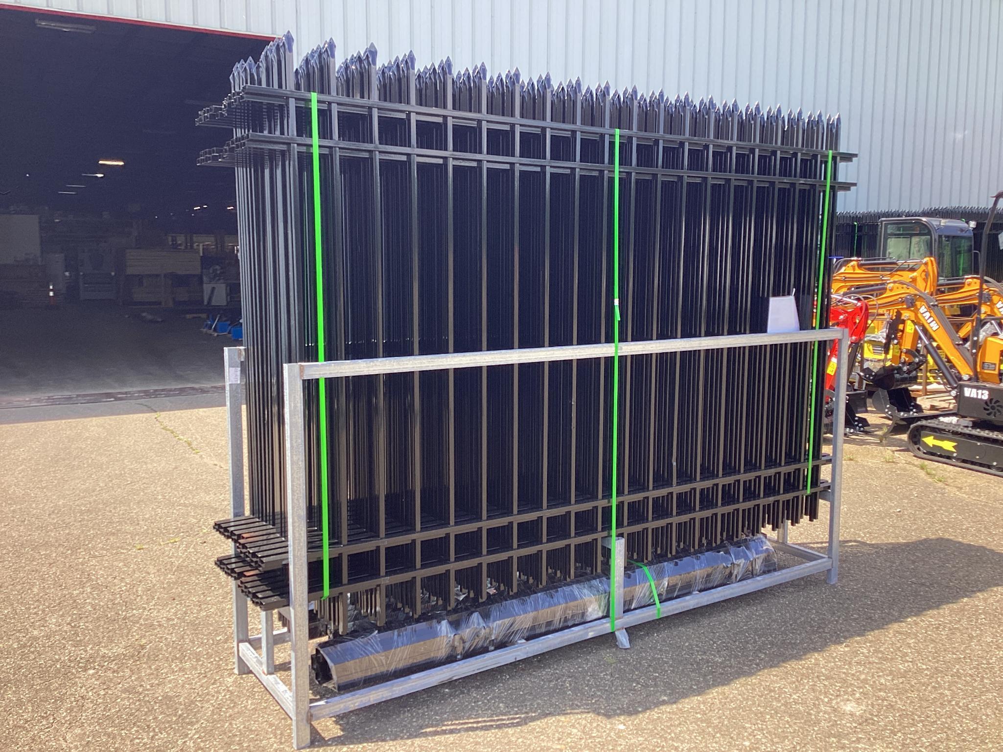 New Unused Fens Model FEN20 Galvanized Steel Fence