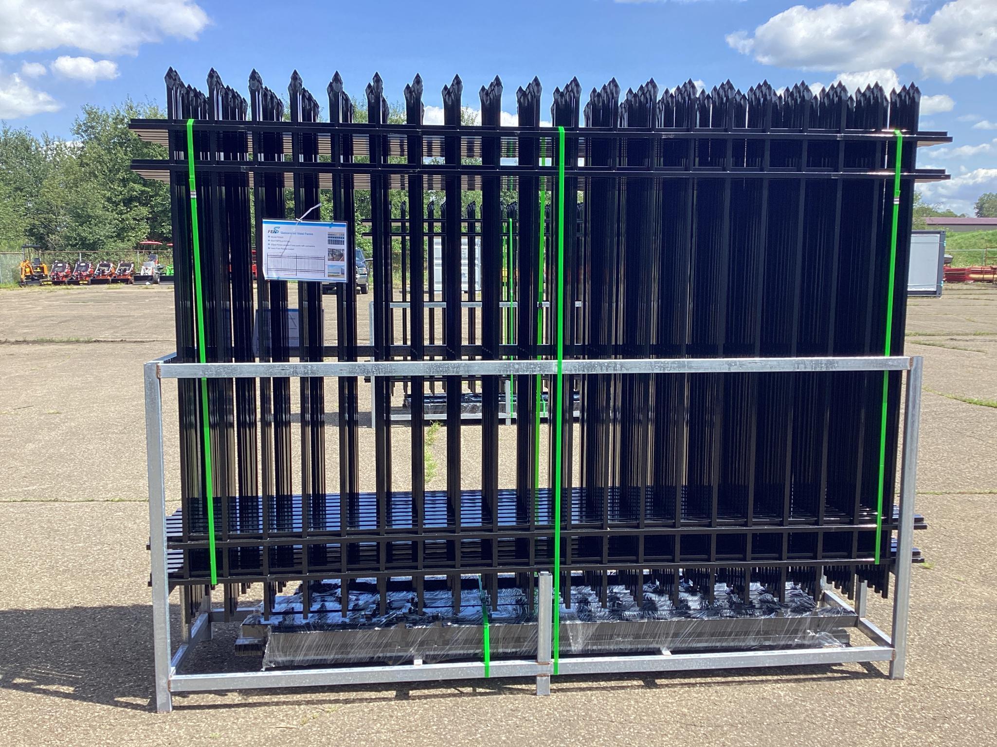 New Unused Fens Model FEN20 Galvanized Steel Fence