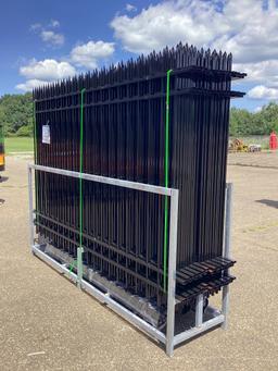 New Unused Fens Model FEN20 Galvanized Steel Fence