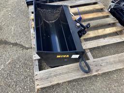 New Unused MIVA 24" Tilting Mini Excavator Bucket