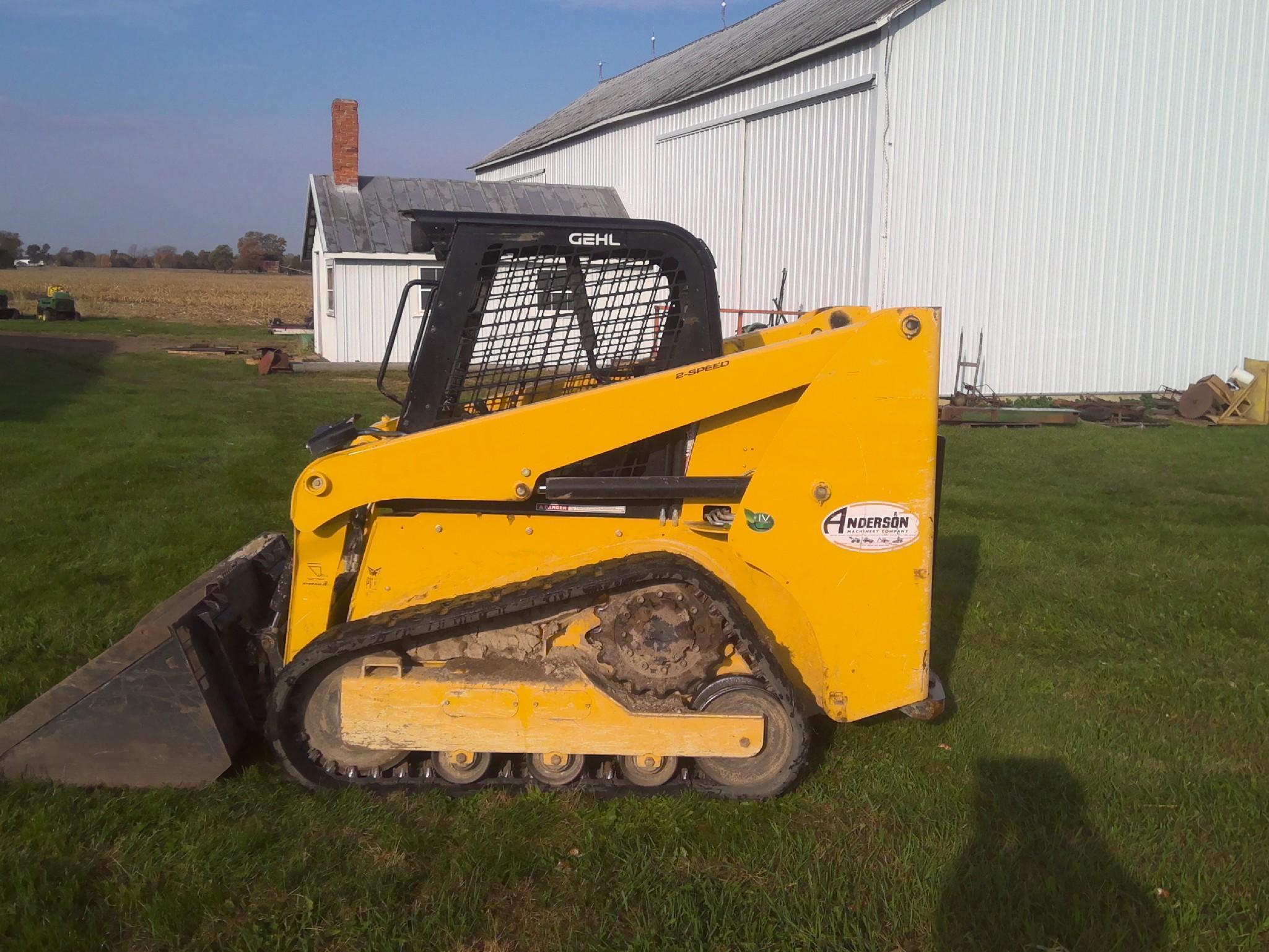 2022 Gehl RT165 Track Skidsteer, 2 Speed,