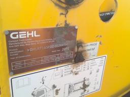 2022 Gehl RT165 Track Skidsteer, 2 Speed,
