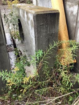 Precast Concrete End Cap 30" Hole, 84" Wide X 48" High