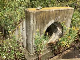 Precast Concrete Spillway, 30" Hole, 84" Wide x 57" High x 48" Deep