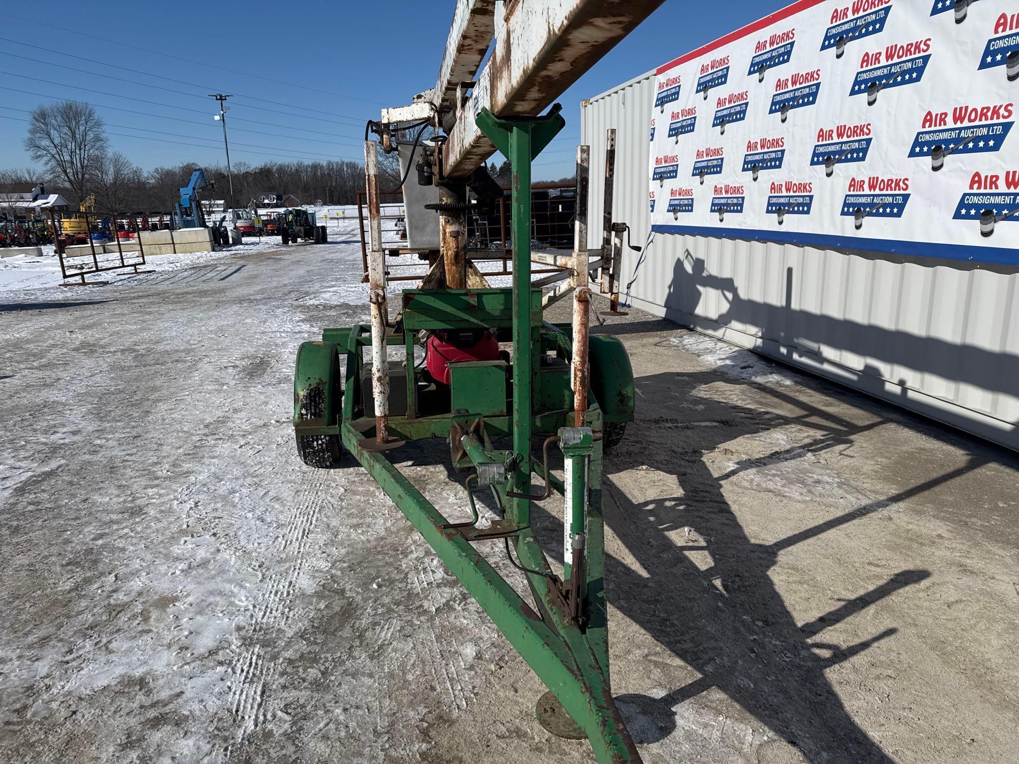 Promark Manlift w/Honda 20hp Motor -working machine - owner is upgrading