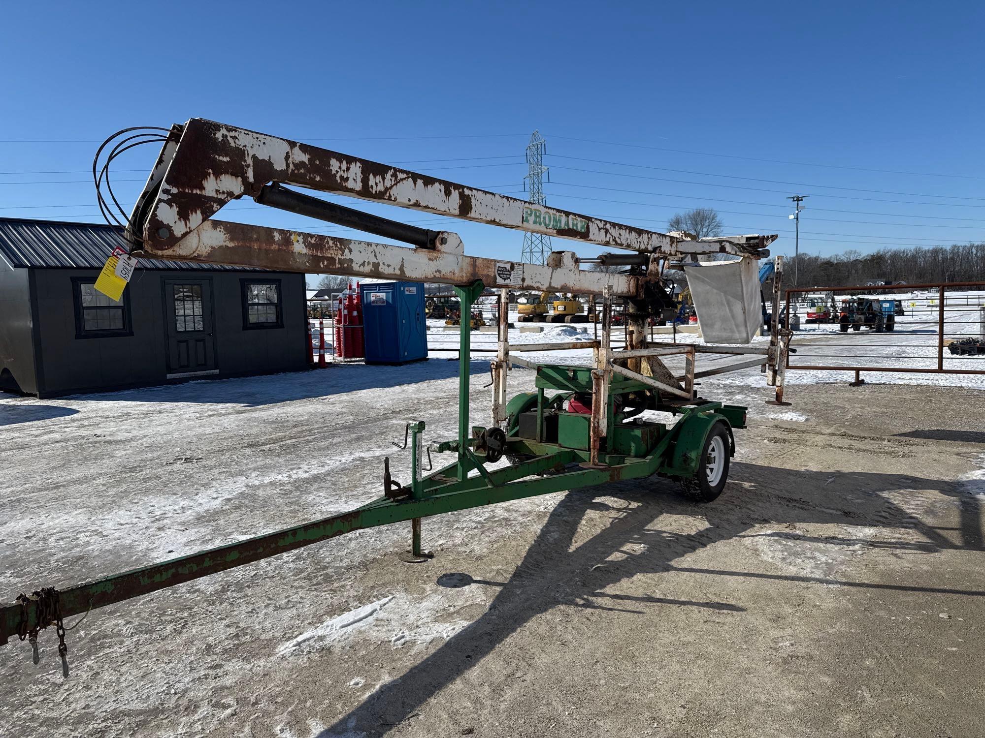 Promark Manlift w/Honda 20hp Motor -working machine - owner is upgrading