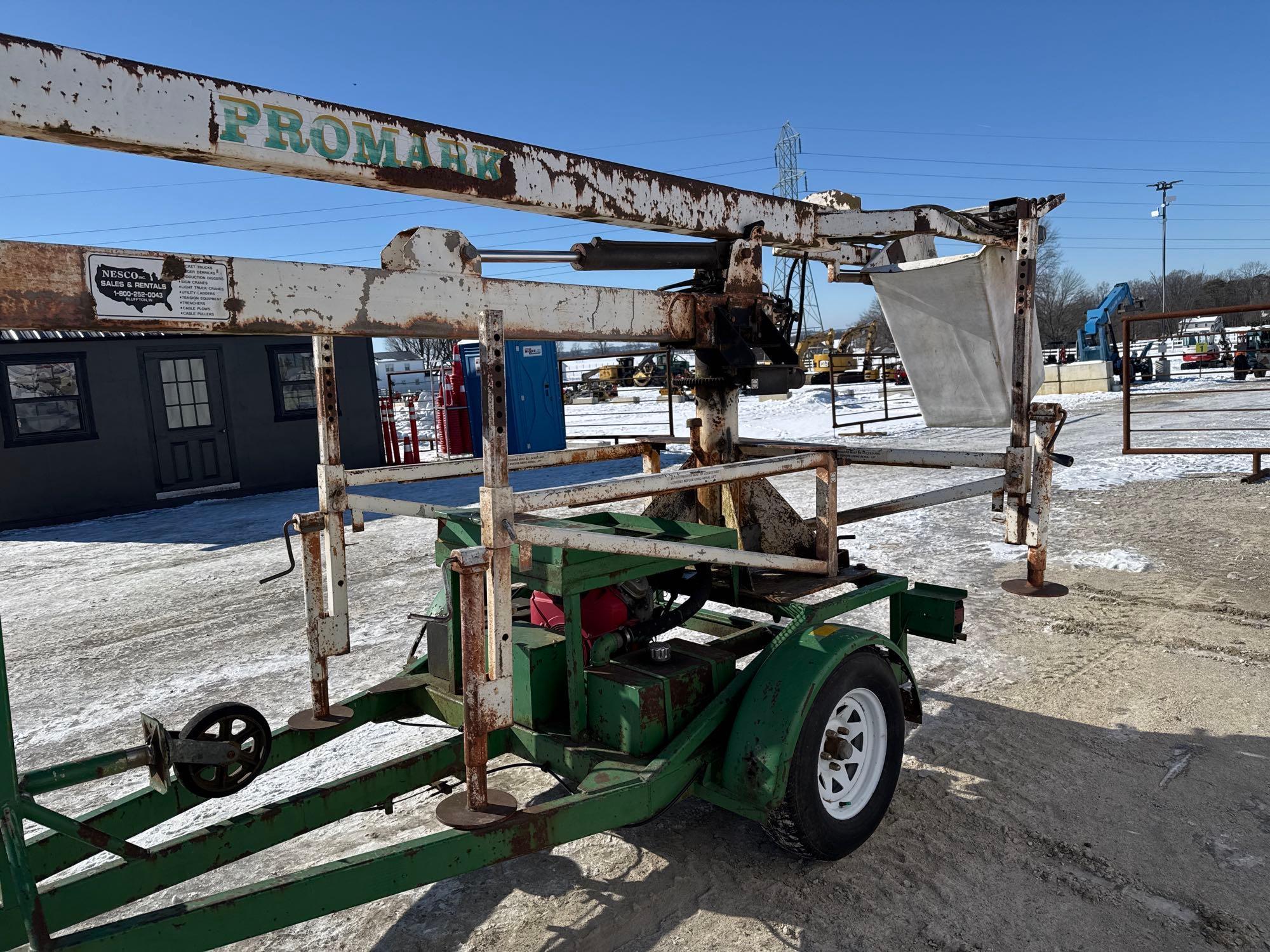 Promark Manlift w/Honda 20hp Motor -working machine - owner is upgrading