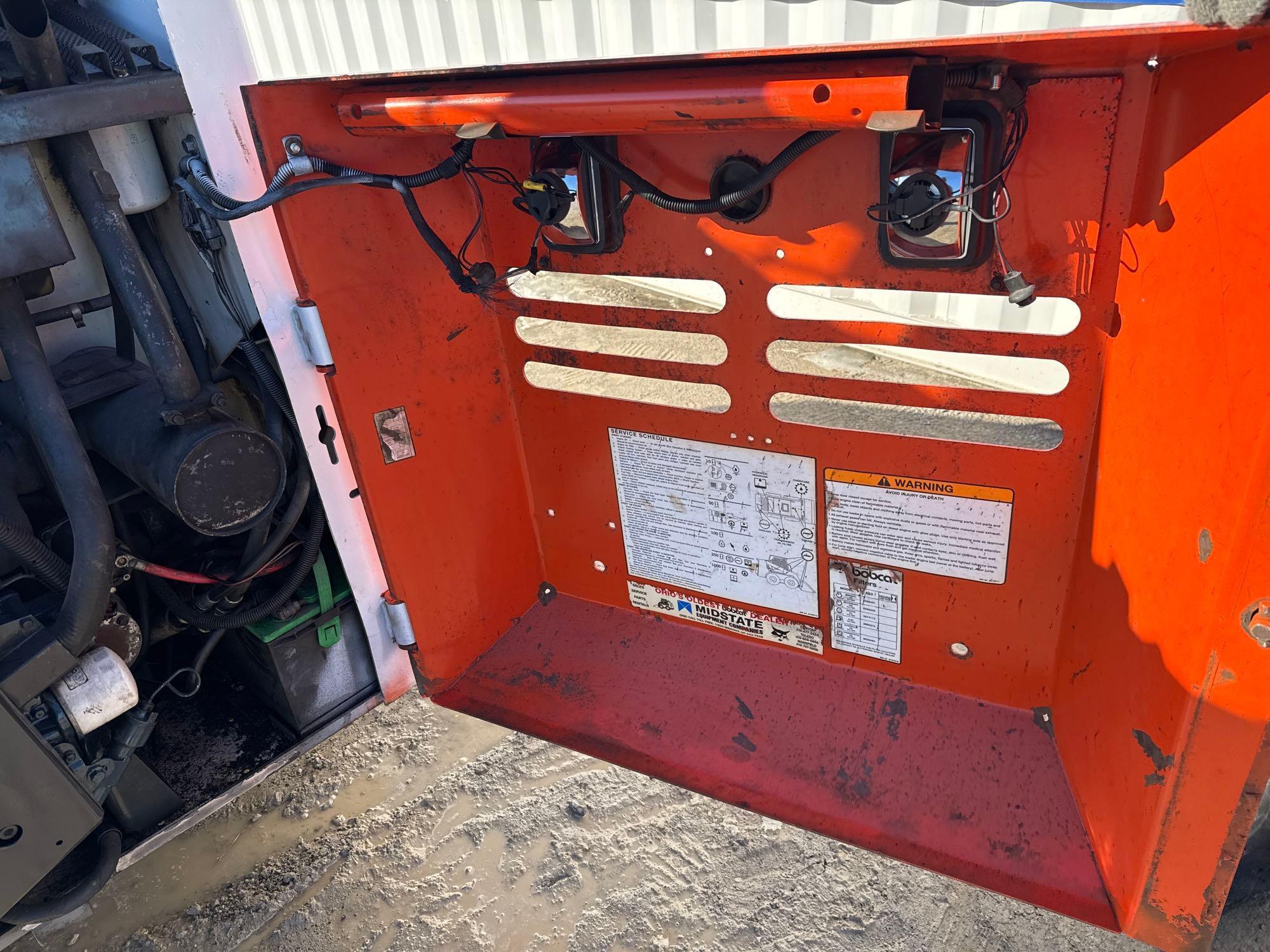 (Inv.51088) Bobcat 553 Rubber Tire Skid Loader, 3000 Hours, Diesel Engine, Runs and Operates