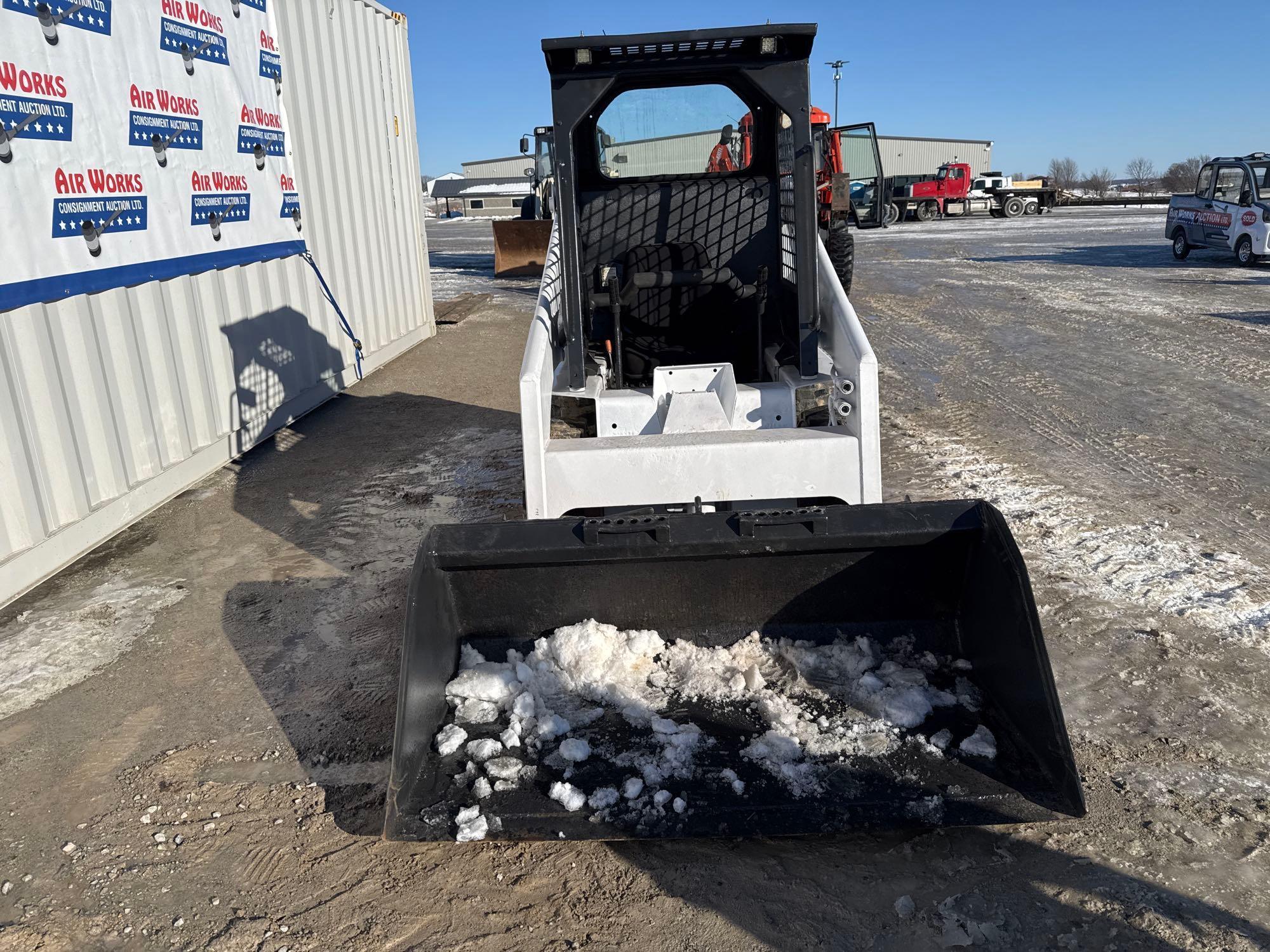 (Inv.51088) Bobcat 553 Rubber Tire Skid Loader, 3000 Hours, Diesel Engine, Runs and Operates