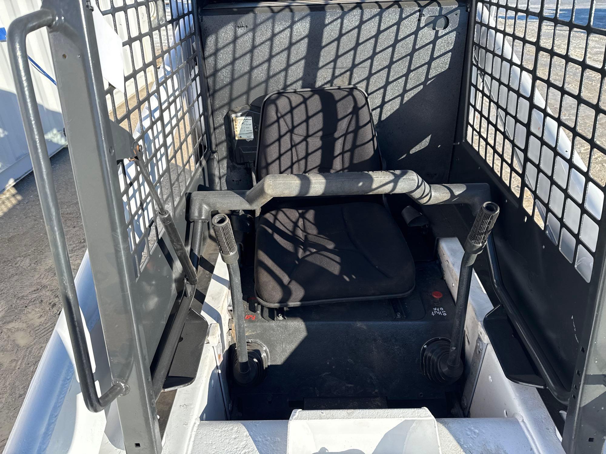 (Inv.51088) Bobcat 553 Rubber Tire Skid Loader, 3000 Hours, Diesel Engine, Runs and Operates