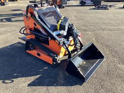 (Inv.51009) 2024 EGN EG36C Tracked Skid Loader, 13.5 Hp Gas Engine, Bucket, Aux. Hydraulics