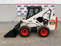 Bobcat 873 Skid Steer 3299hrs SN#514147171 Runs/Works Good! Heat/AC