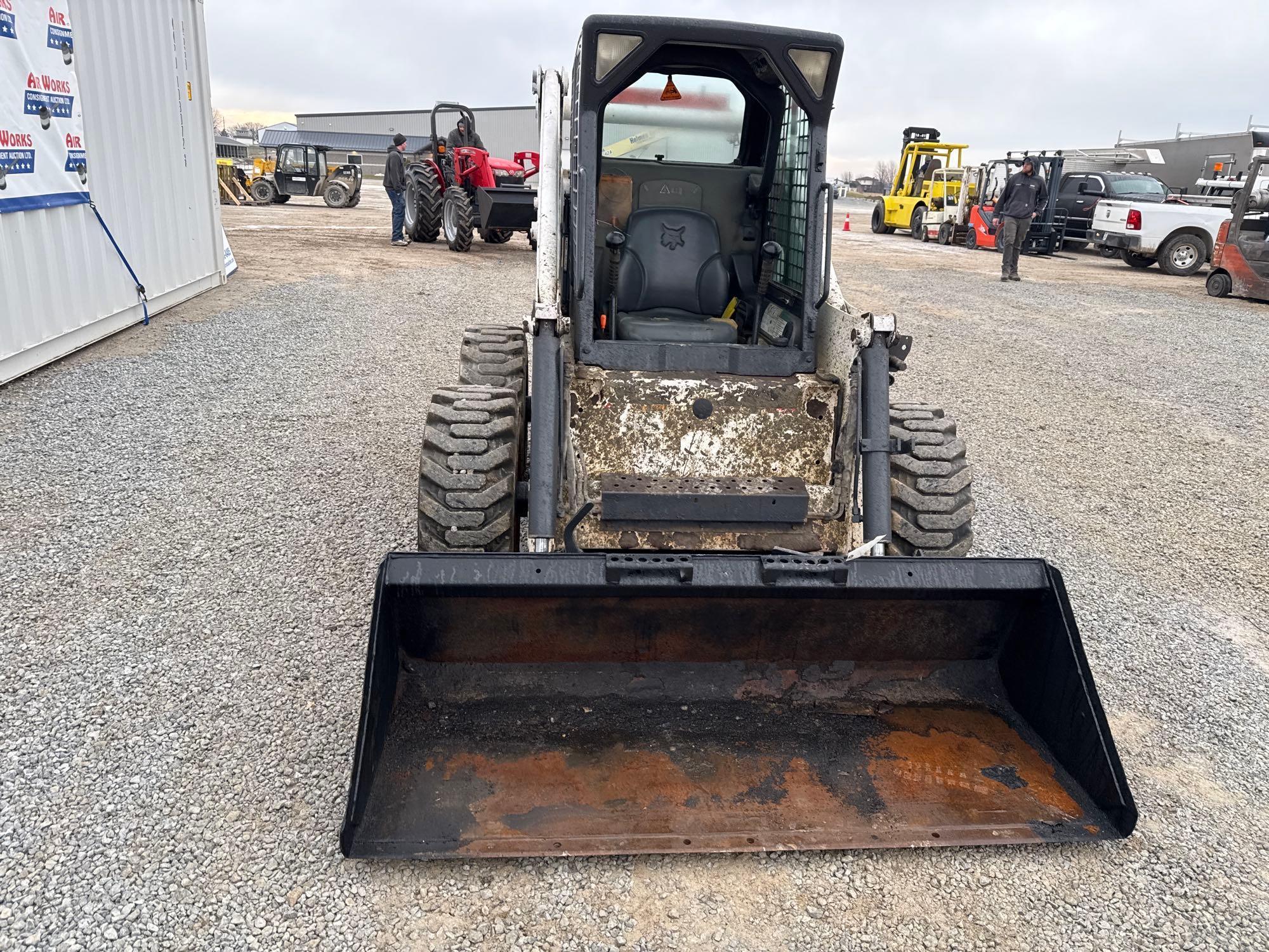 Bobcat 873 Skid Steer 3299hrs SN#514147171 Runs/Works Good! Heat/AC