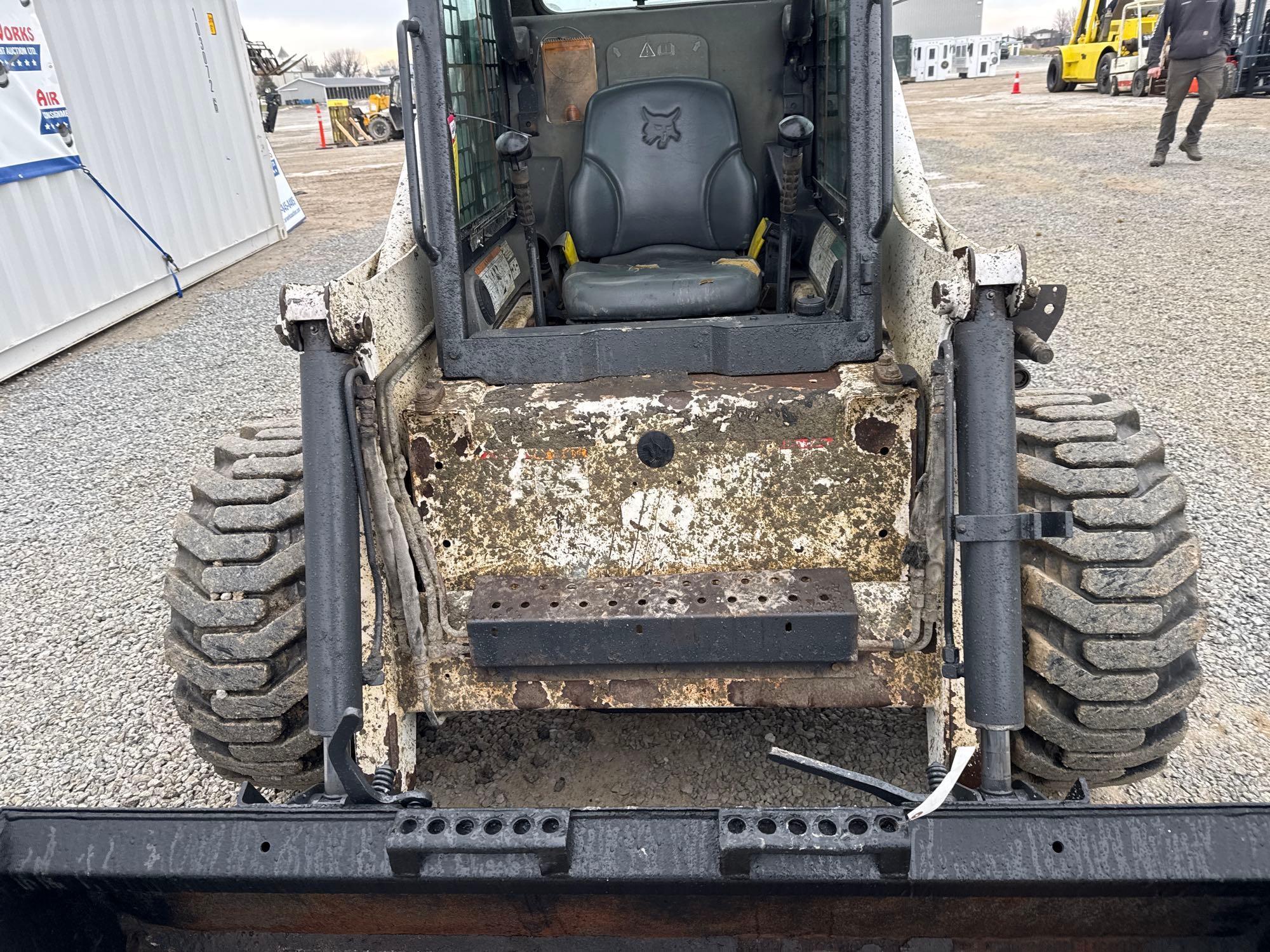 Bobcat 873 Skid Steer 3299hrs SN#514147171 Runs/Works Good! Heat/AC