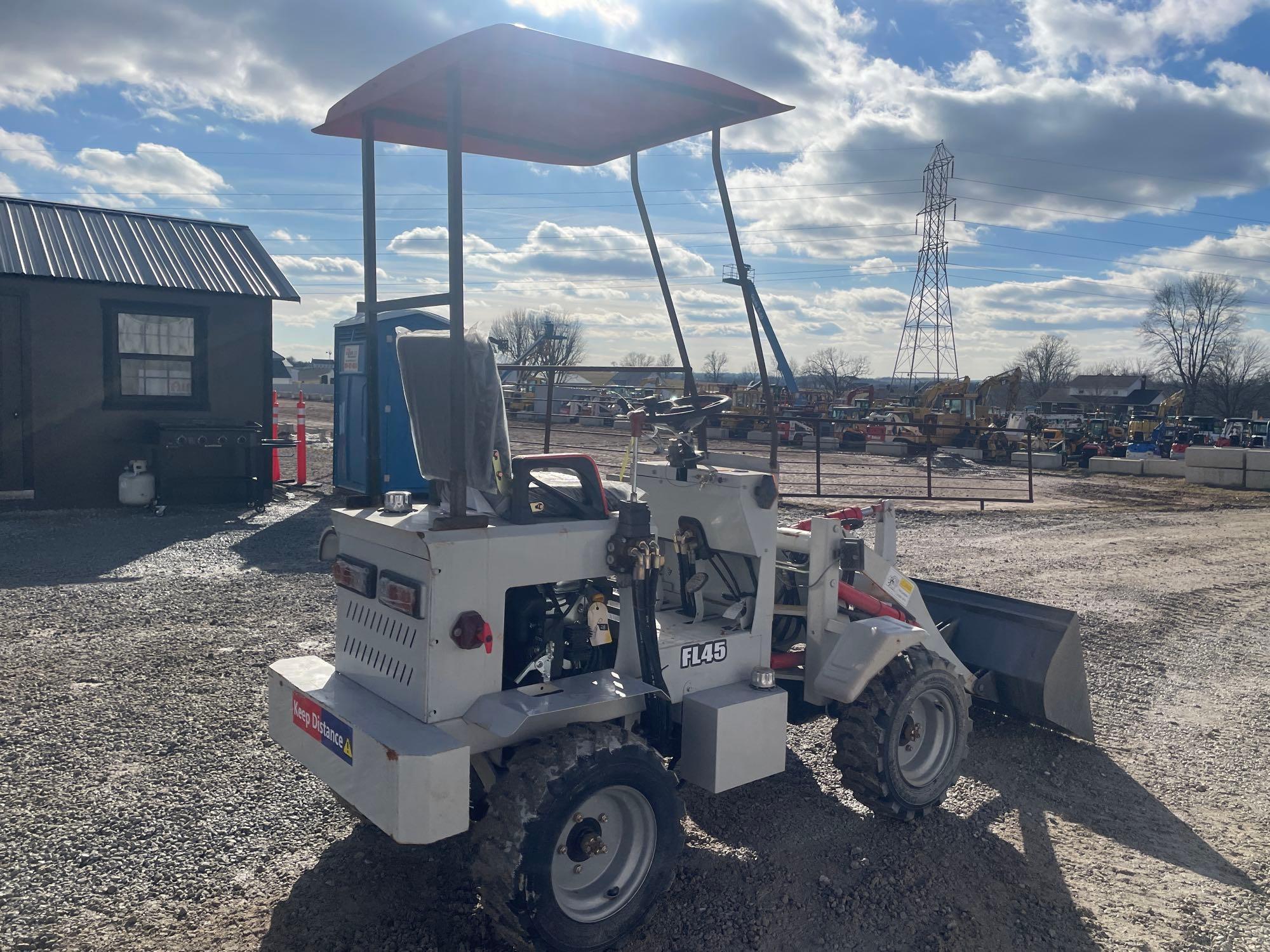 2024 Fland FL45 Miniu Loader 13hp Wheel Loader SN# FL452408303