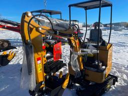 2024 AGT H15R Mini Excavator, unused (0 hrs.) SN H15R20240905M0046