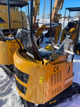 2024 AGT H15R Mini Excavator, unused (0 hrs.) SN H15R20240905M0046