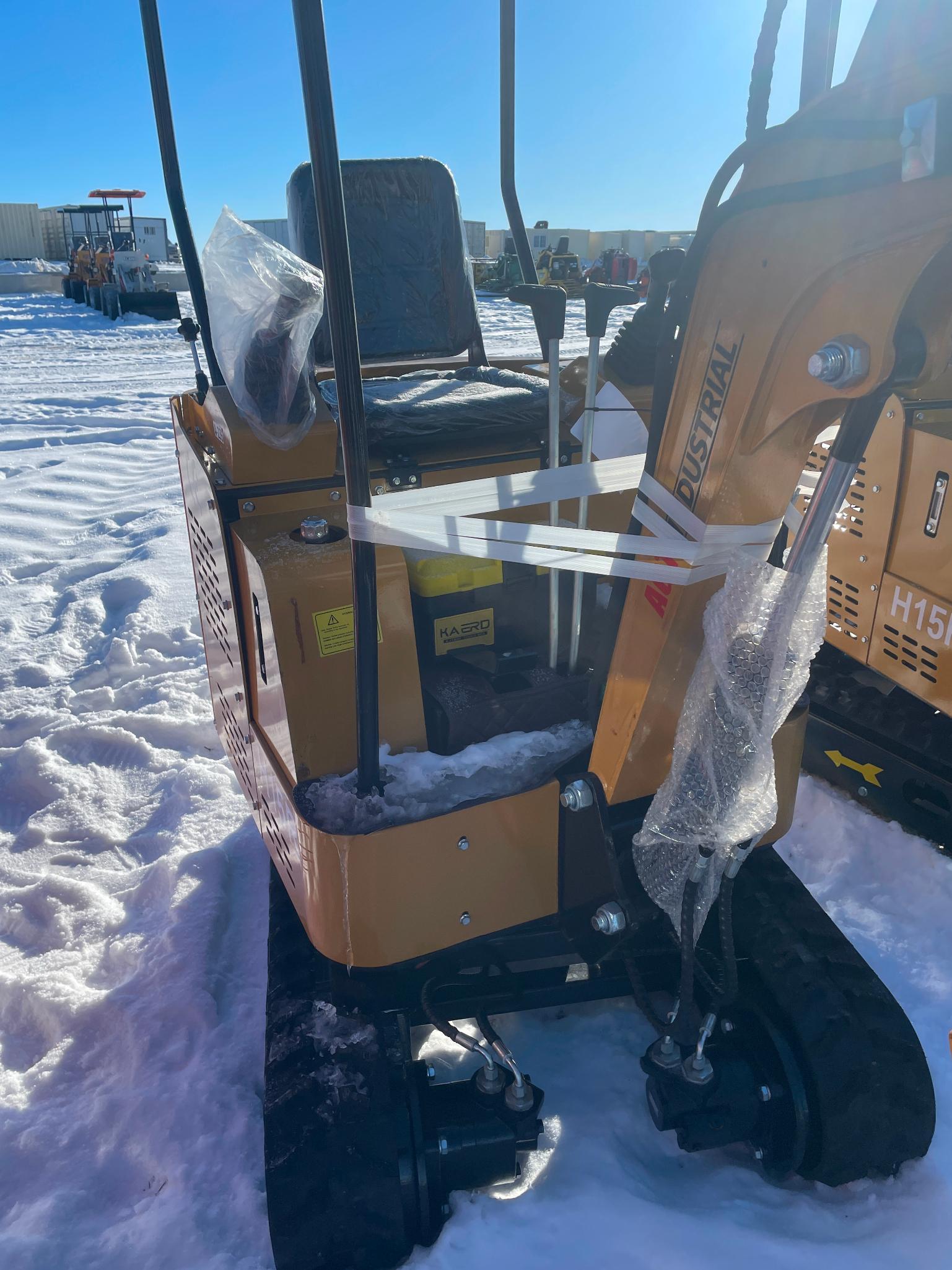 2024 AGT H15R Mini Excavator, unused (0 hrs.) SN H15R20240905M0046