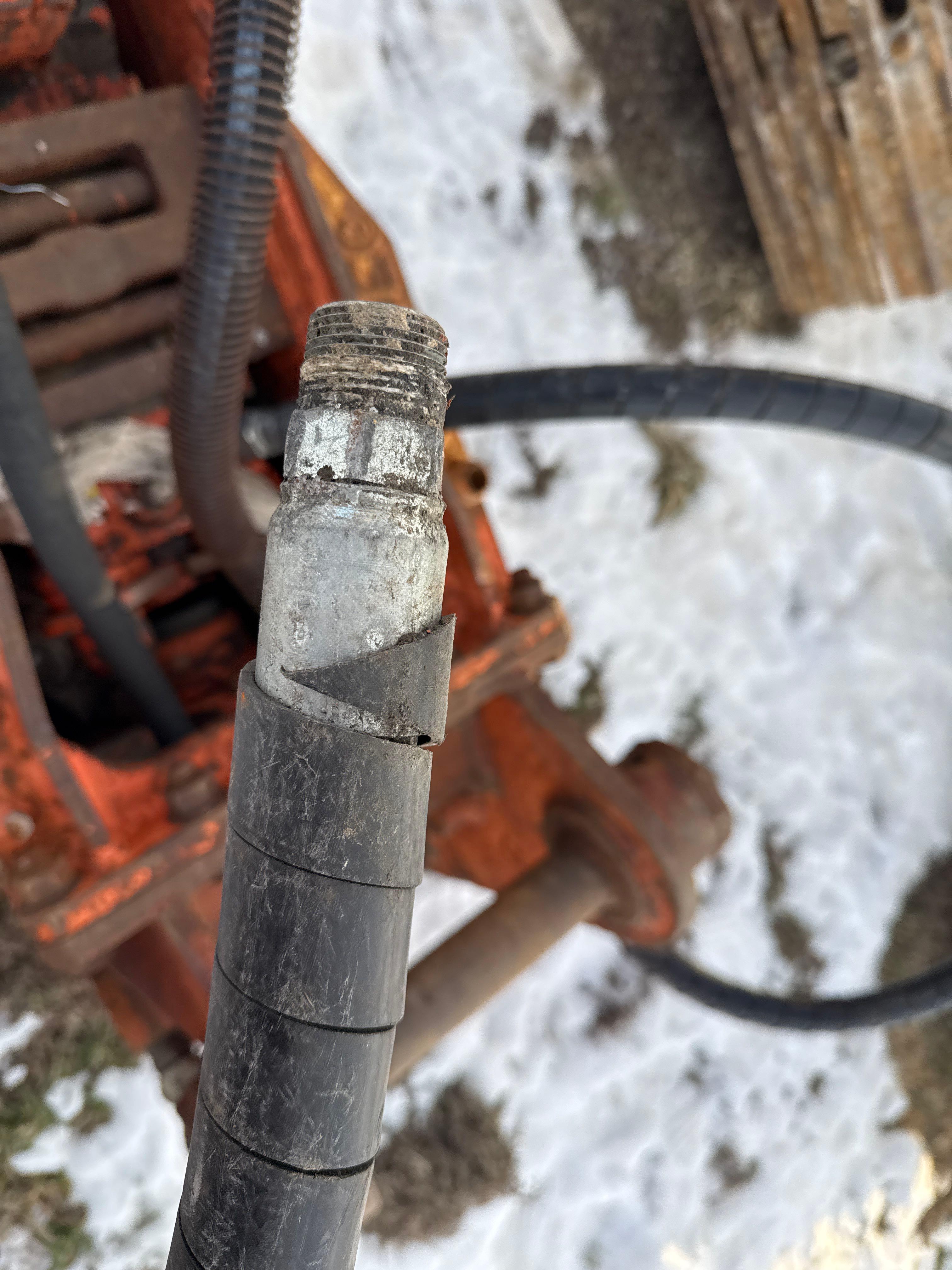 NPK Model E 210A, Excavator Jackhammer attachment, SN 3150EC