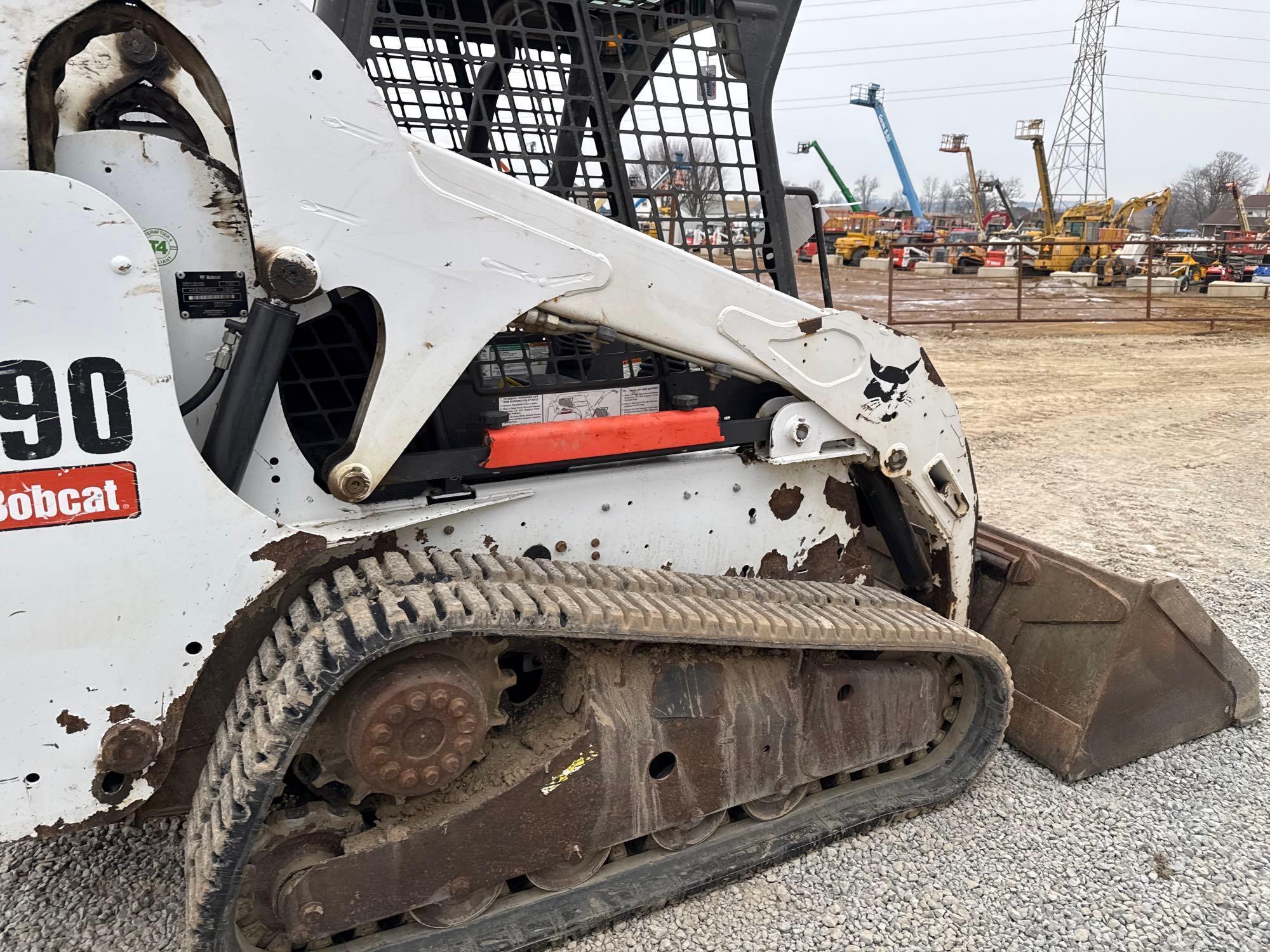 2012 Bobcat T190 skid Steer, 2285 hrs., SN# A3LN42043