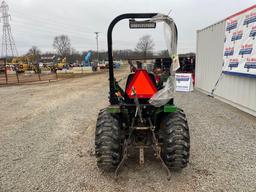John Deere 4100 Small Tractor - 730hrs - Bucket Included