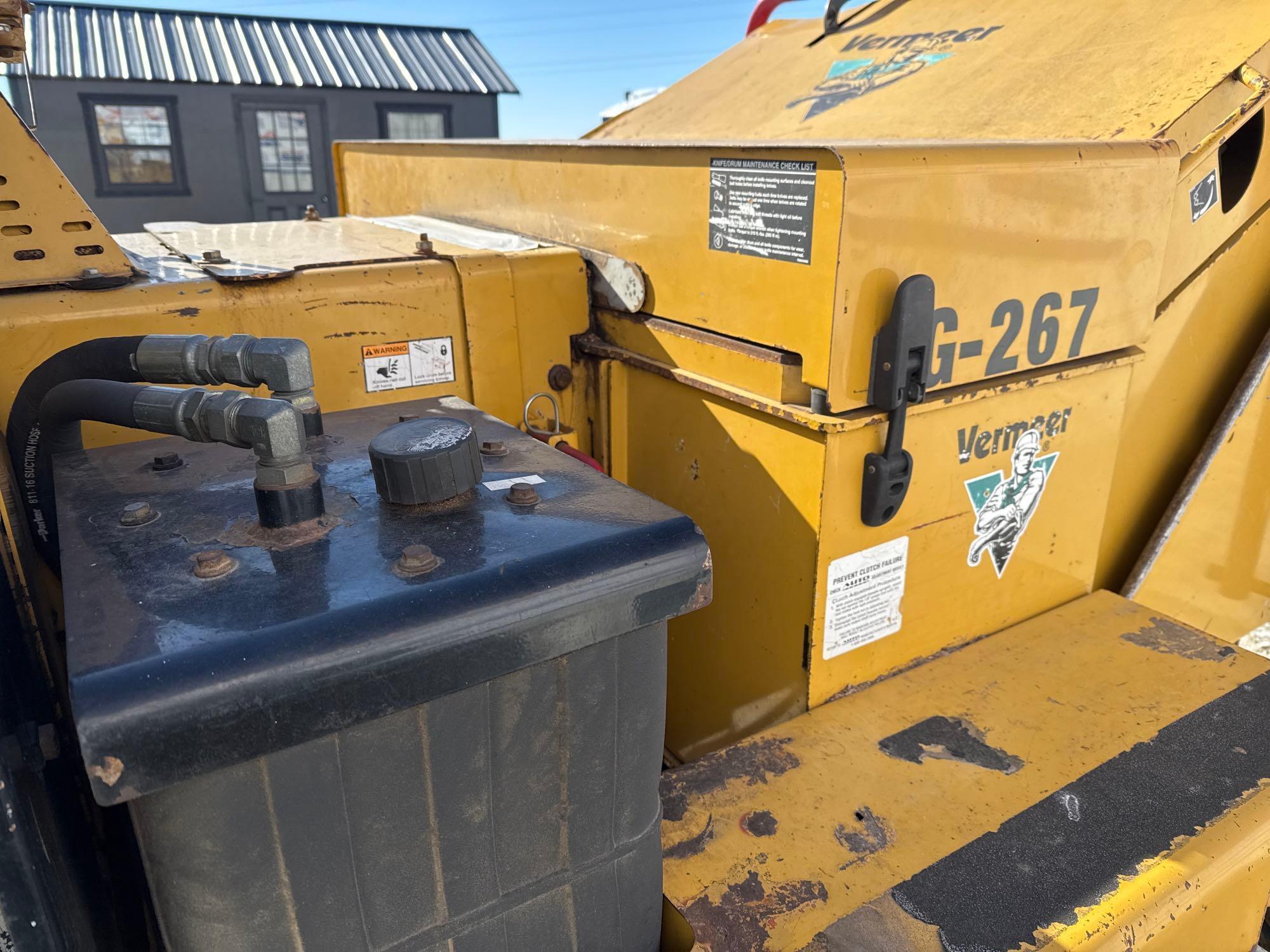 Vermeer BC1400 Chipper., 7130 Hrs., Diesel - ready to work