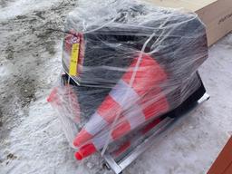 New Unused All Metal K1428 Traffic Cones