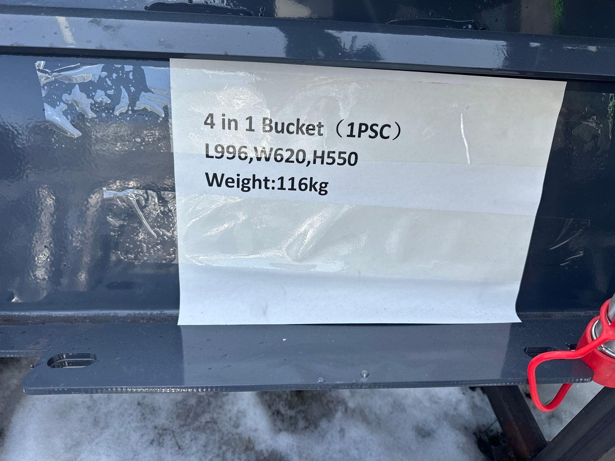 4 in 1 Bucket
