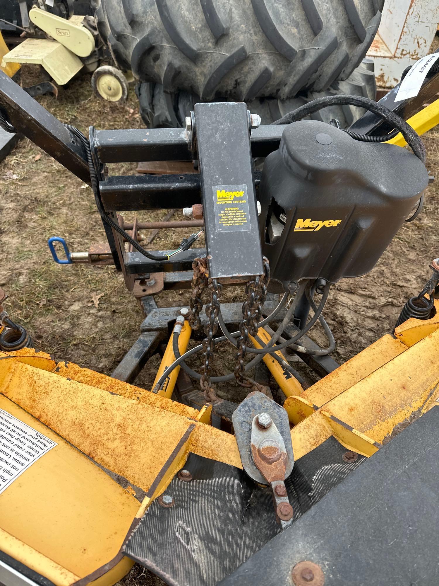 Meyers V-Mounted Snow plow