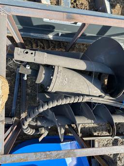 3 PC. HYD AUGER SET. 20", 14", AND 12"?