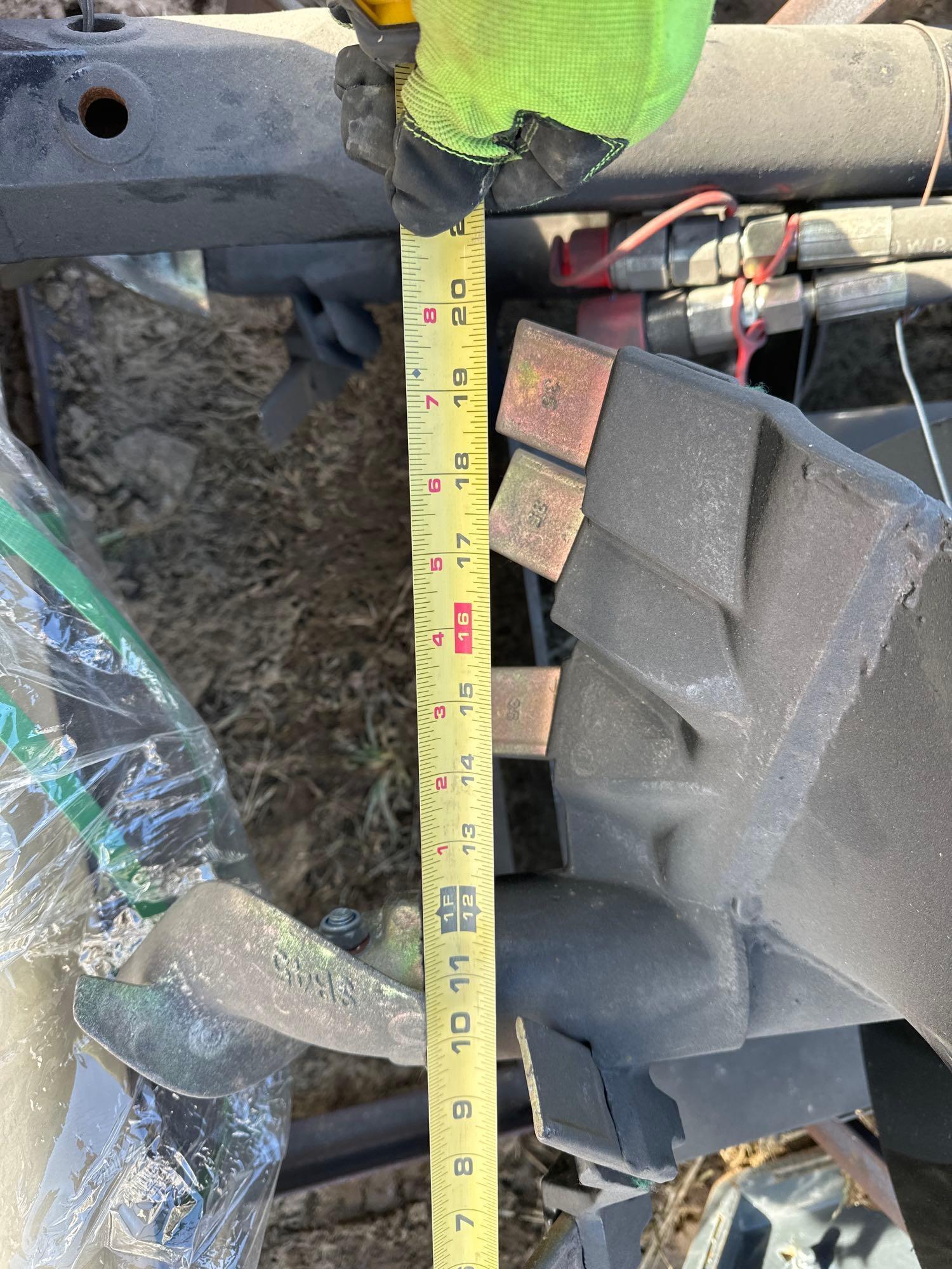 3 PC. HYD AUGER SET. 20", 14", AND 12"?