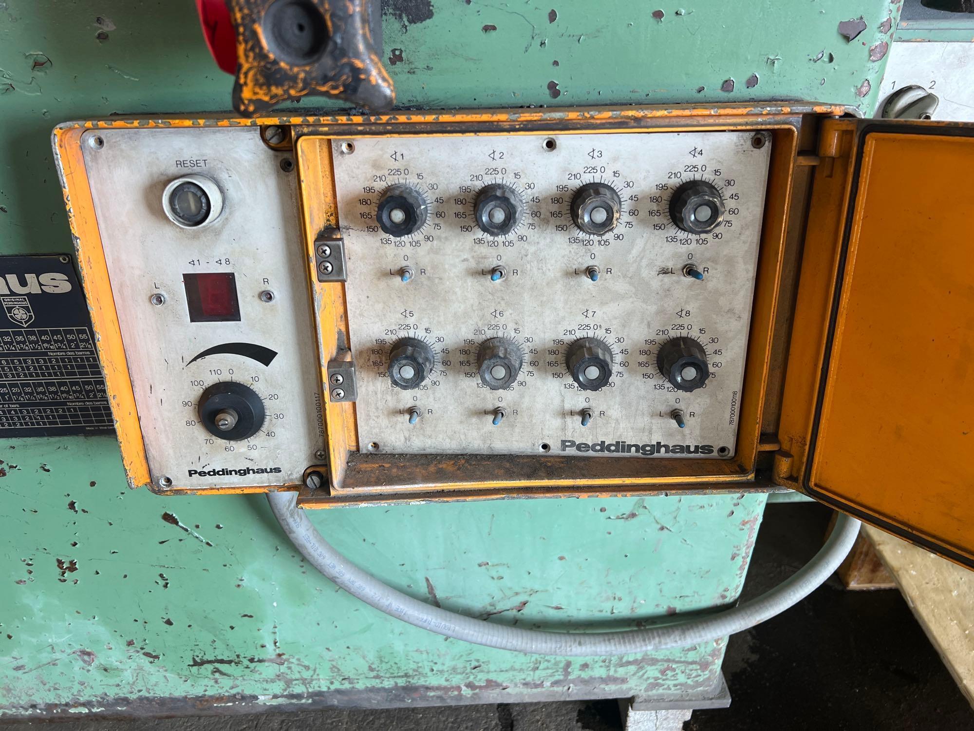 Peddinghaus Rebar Bending Machine, 3ph, 220v