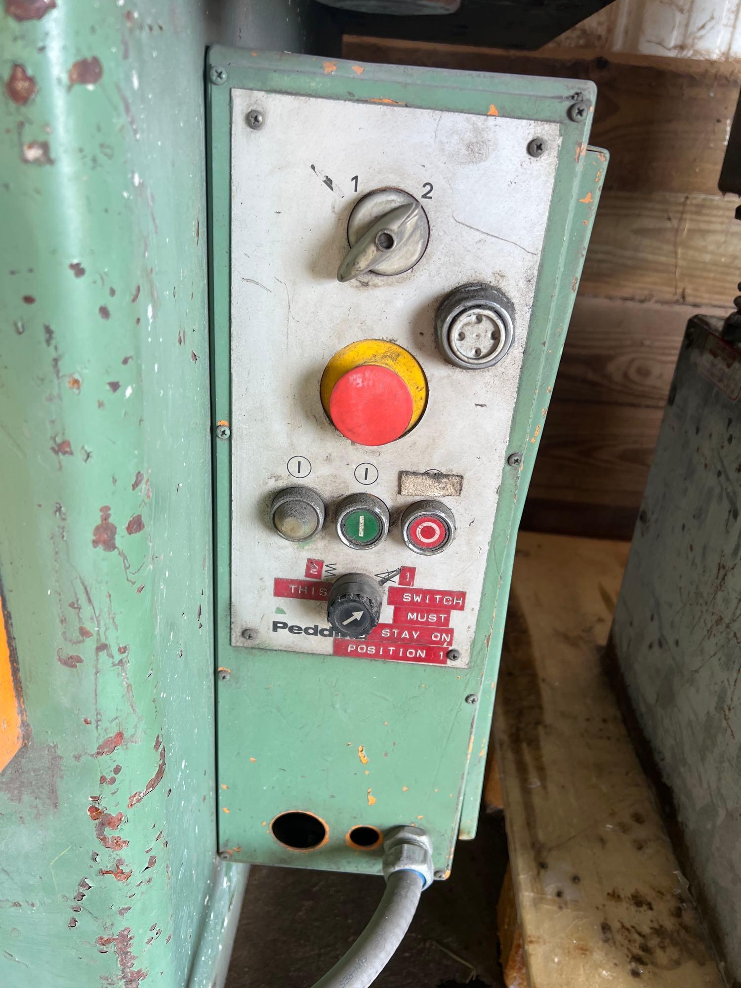 Peddinghaus Rebar Bending Machine, 3ph, 220v