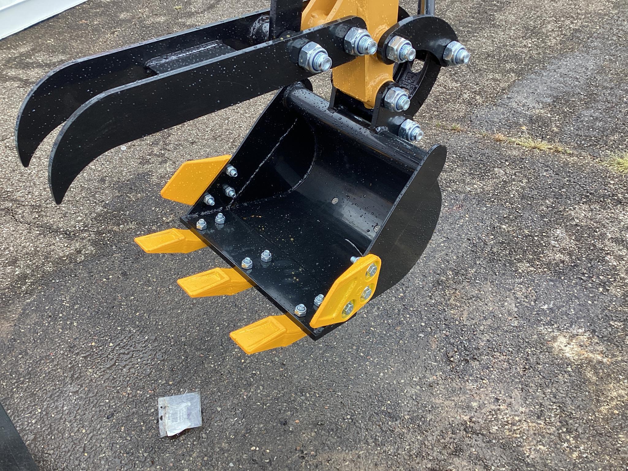 New Unused AGT Model H12R Mini Excavator, Gas Engine, 14" Digging Bucket, Dozer Blade