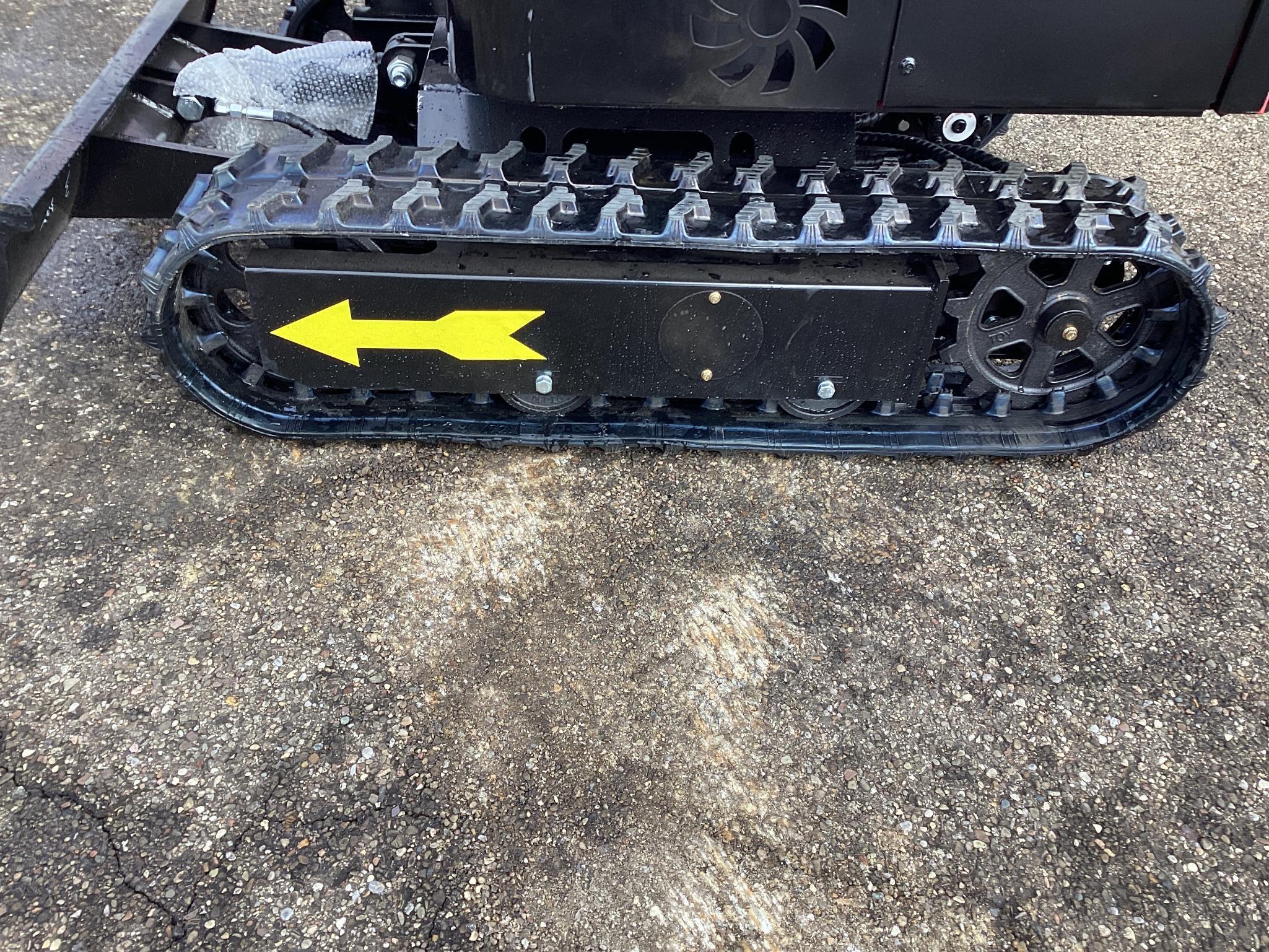 New Unused MIVA Model VA13 Mini Excavator, 13.5 Hp Gas Engine, Dozer Blade, Aux, Hydraulics