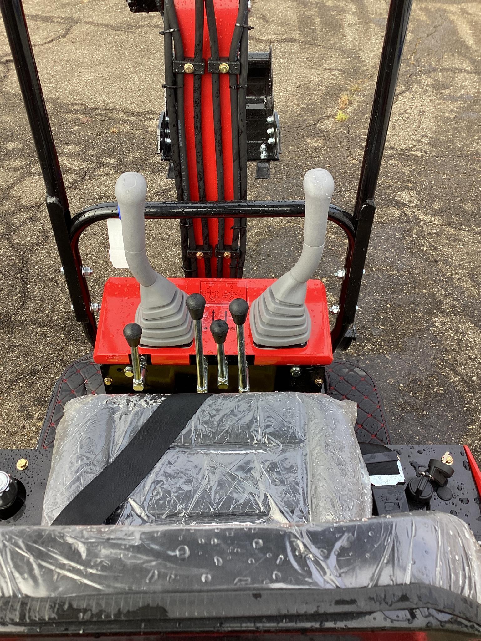 New Unused MIVA Model VA13 Mini Excavator, 13.5 Hp Gas Engine, Dozer Blade, Aux, Hydraulics