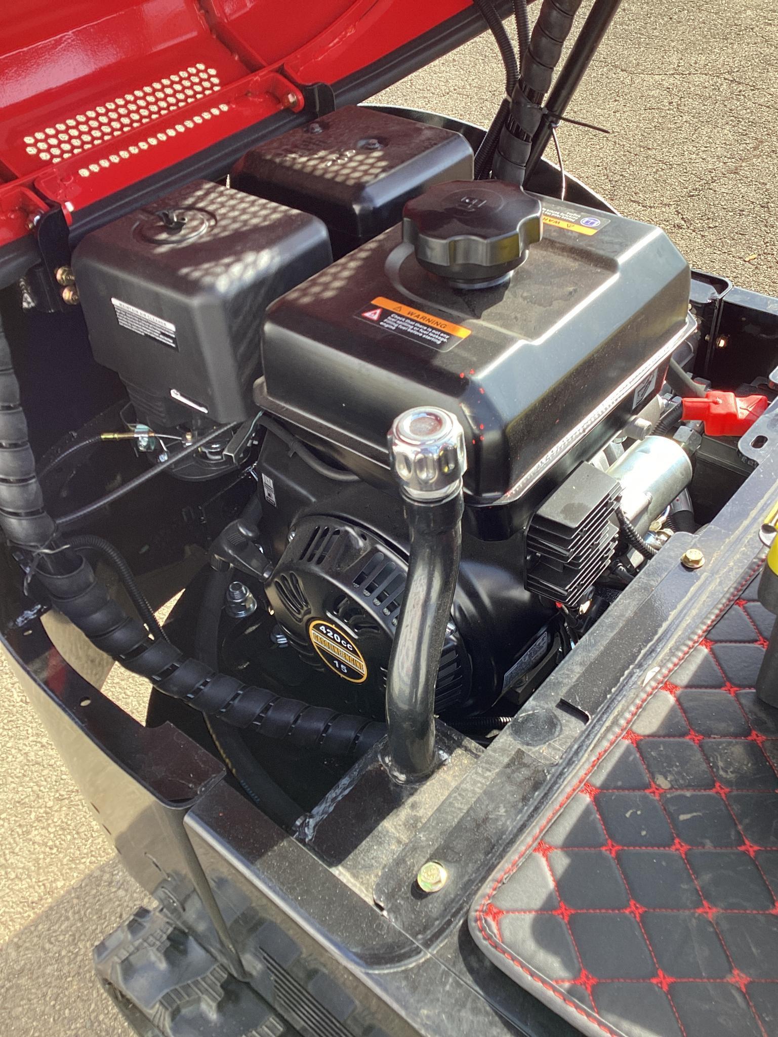 New Unused MIVA Model VA13E Mini Excavator, 13.5 Hp Gas Engine, Dozer Blade, 16" Bucket, Aux Hyd.