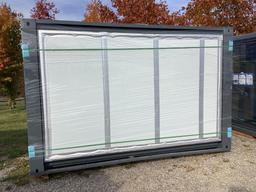 New Unused LEVE Model LE39 Portable Expandable Office Featuring A Open Floor Plan, Wired