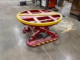 Southworth PP360 Air Pneumatic Lift Table With Lazy Susa Pneumatic
