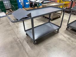 U-Line Metal 2 Shelf Cart 24" x 48"