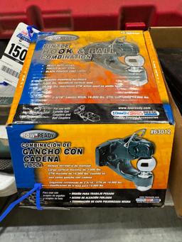 Tow Ready Pintle Hook and Ball Combination