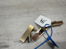 3 MINIATURE BRASS MODEL MAKER'S PLANES