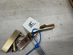 3 MINIATURE BRASS MODEL MAKER'S PLANES