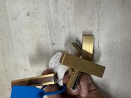 3 MINIATURE BRASS MODEL MAKER'S PLANES