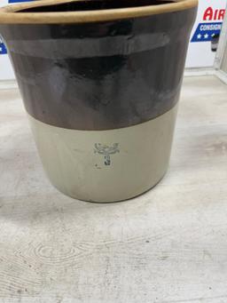 3 Gallon Two Tone Stoneware Crock