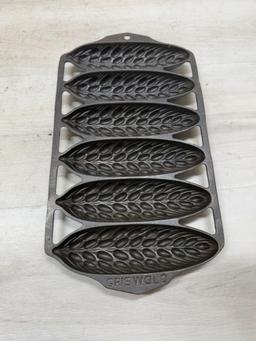 Griswold No. 28 Cast Iron Wheat and Corn stick pan