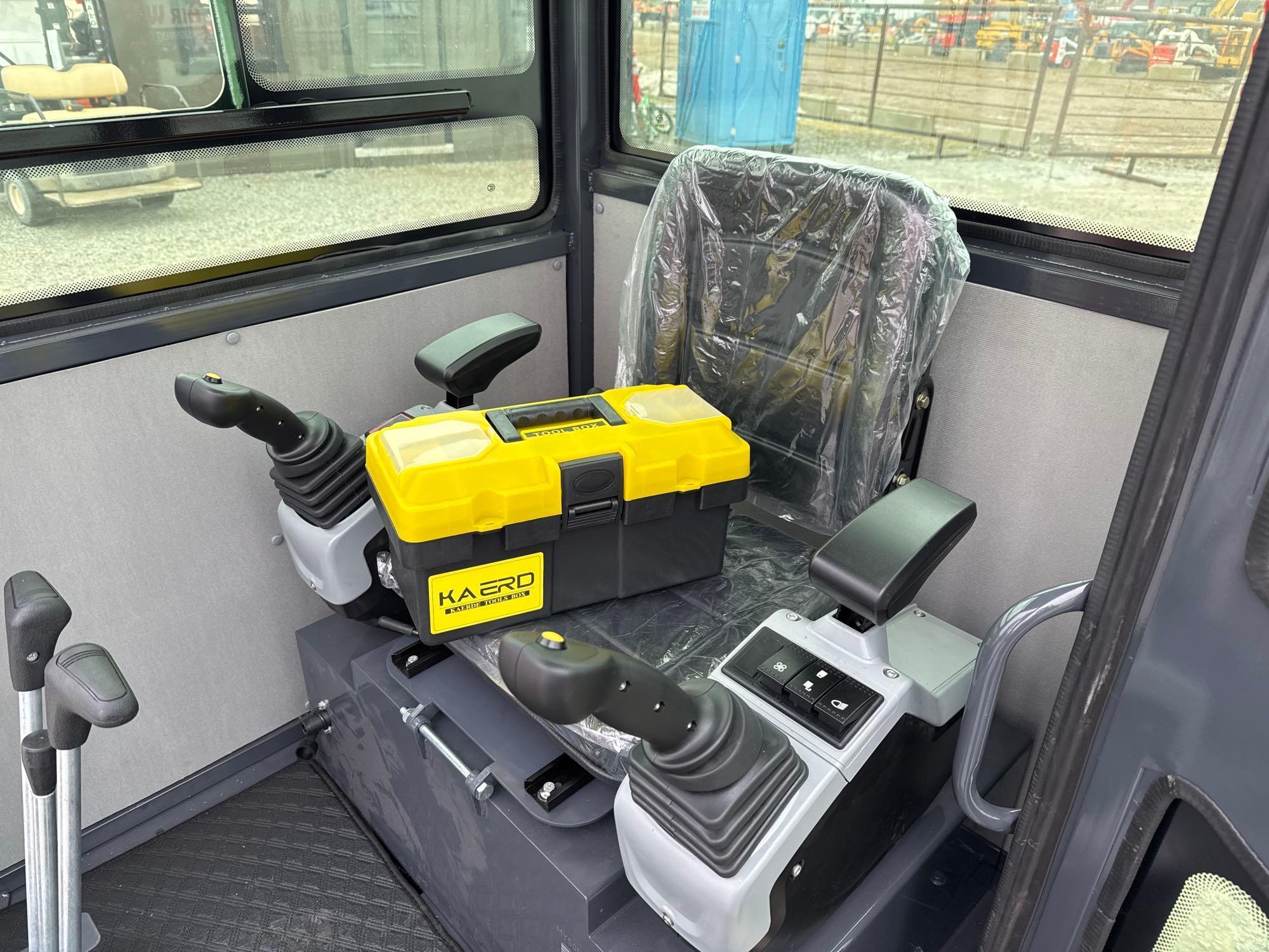 (Inv.42309) New Unused 2024 Agt MY50R Mini Excavator, Swing Boom, Enclosed Cab SN# MY50R2024X0000087