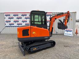 (Inv.42309) New Unused 2024 Agt MY50R Mini Excavator, Swing Boom, Enclosed Cab SN# MY50R2024X0000087
